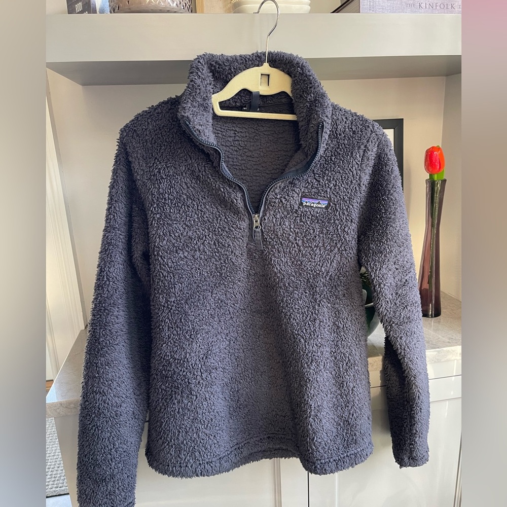 Patagonia Los Gatos ¼ Zip Fleece Pullover | Smolder Blue | Size M